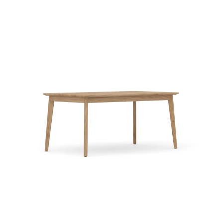 Stół rozkładany z litego drewna 160–260 × 90 × 75 cm
